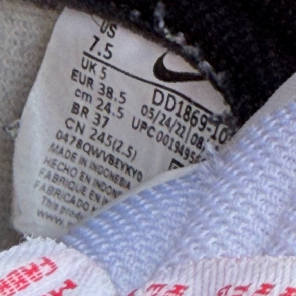 Nike Dunk High Retro Panda DD1869-103 Men’s 7.5 Black White main image 11
